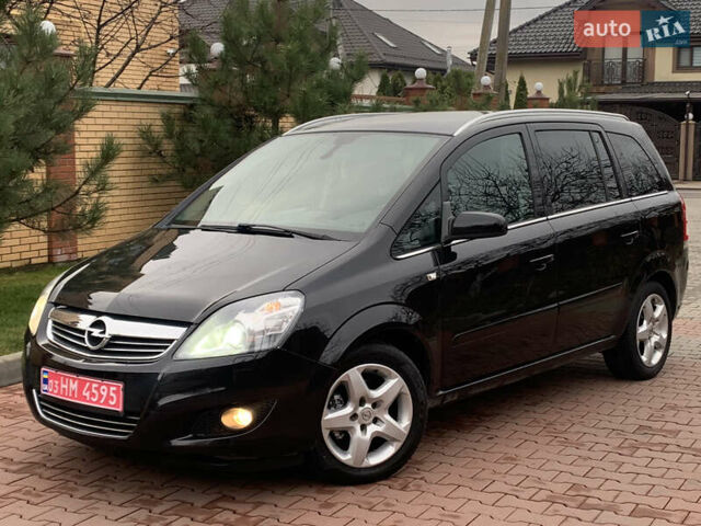 Черный Опель Зафира, объемом двигателя 1.8 л и пробегом 230 тыс. км за 5400 $, фото 28 на Automoto.ua