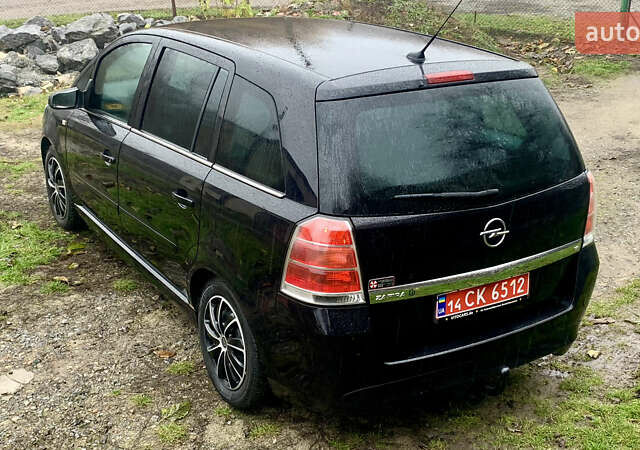 Черный Опель Зафира, объемом двигателя 1.8 л и пробегом 179 тыс. км за 6750 $, фото 41 на Automoto.ua