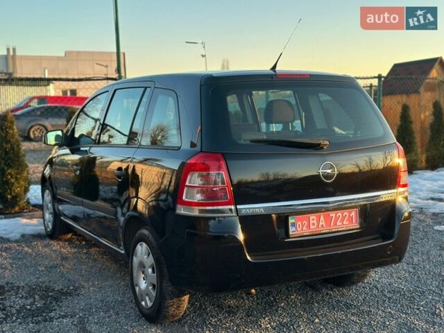 Чорний Опель Зафіра, об'ємом двигуна 1.6 л та пробігом 154 тис. км за 6500 $, фото 15 на Automoto.ua