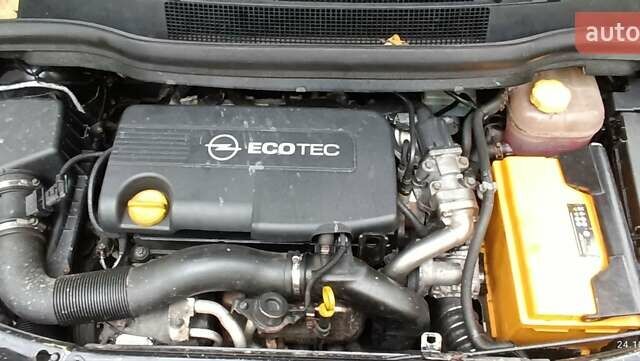 Черный Опель Зафира, объемом двигателя 1.69 л и пробегом 290 тыс. км за 6499 $, фото 17 на Automoto.ua