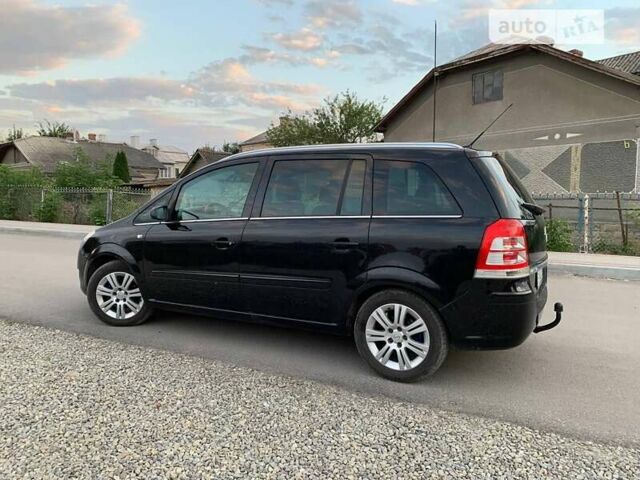 Черный Опель Зафира, объемом двигателя 1.8 л и пробегом 198 тыс. км за 6900 $, фото 32 на Automoto.ua