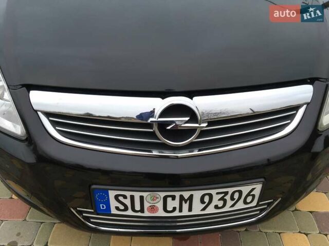 Черный Опель Зафира, объемом двигателя 1.6 л и пробегом 121 тыс. км за 6999 $, фото 13 на Automoto.ua