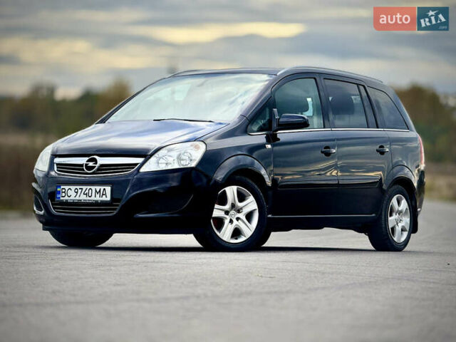 Черный Опель Зафира, объемом двигателя 1.7 л и пробегом 197 тыс. км за 6500 $, фото 10 на Automoto.ua
