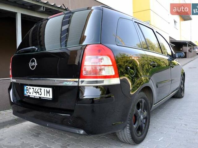 Чорний Опель Зафіра, об'ємом двигуна 1.7 л та пробігом 250 тис. км за 5400 $, фото 8 на Automoto.ua