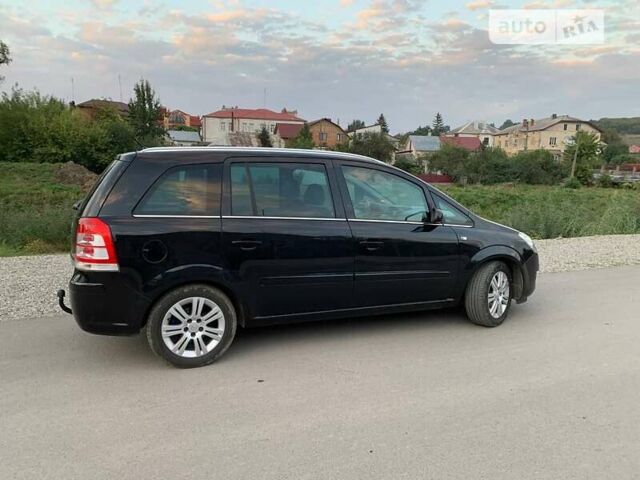 Черный Опель Зафира, объемом двигателя 1.8 л и пробегом 198 тыс. км за 6900 $, фото 7 на Automoto.ua