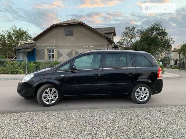 Черный Опель Зафира, объемом двигателя 1.8 л и пробегом 198 тыс. км за 6900 $, фото 34 на Automoto.ua