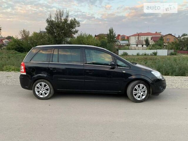 Черный Опель Зафира, объемом двигателя 1.8 л и пробегом 198 тыс. км за 6900 $, фото 6 на Automoto.ua