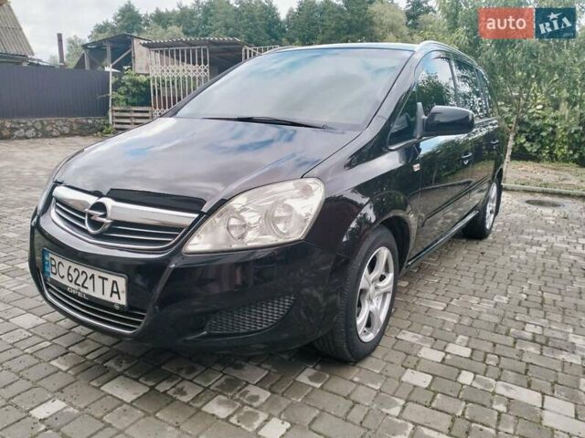 Черный Опель Зафира, объемом двигателя 1.8 л и пробегом 171 тыс. км за 5800 $, фото 3 на Automoto.ua