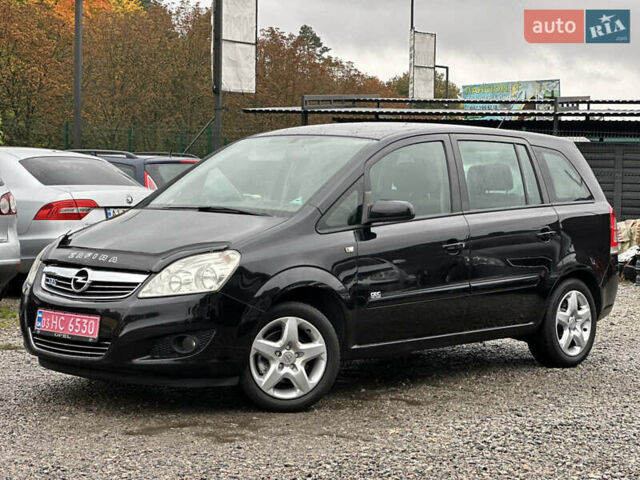 Чорний Опель Зафіра, об'ємом двигуна 1.6 л та пробігом 232 тис. км за 5999 $, фото 21 на Automoto.ua