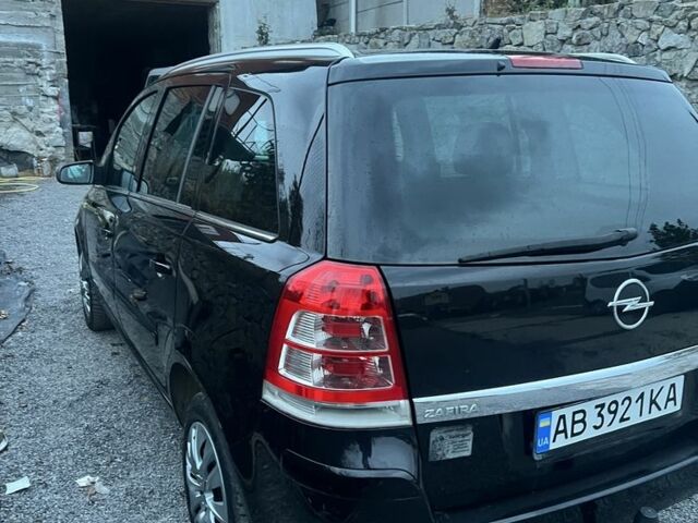 Чорний Опель Зафіра, об'ємом двигуна 1.6 л та пробігом 212 тис. км за 5700 $, фото 3 на Automoto.ua