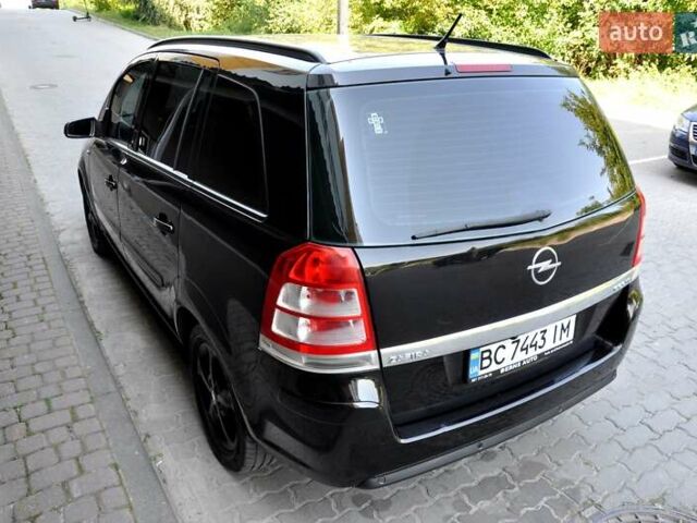 Чорний Опель Зафіра, об'ємом двигуна 1.7 л та пробігом 250 тис. км за 5400 $, фото 11 на Automoto.ua