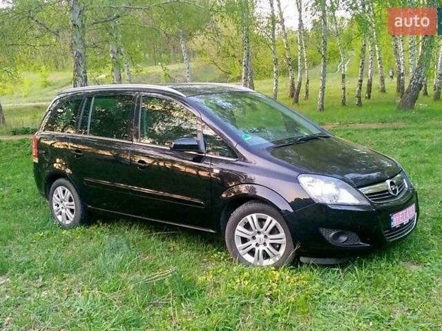 Чорний Опель Зафіра, об'ємом двигуна 1.8 л та пробігом 196 тис. км за 7800 $, фото 8 на Automoto.ua