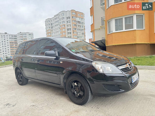 Черный Опель Зафира, объемом двигателя 1.6 л и пробегом 191 тыс. км за 5900 $, фото 7 на Automoto.ua