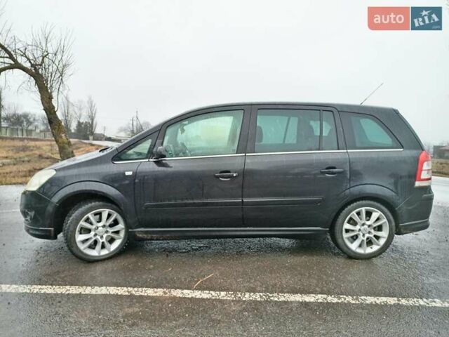 Чорний Опель Зафіра, об'ємом двигуна 1.9 л та пробігом 191 тис. км за 8300 $, фото 9 на Automoto.ua