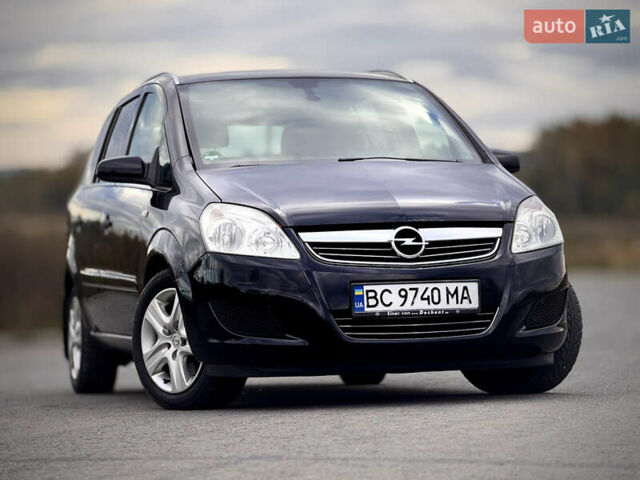Черный Опель Зафира, объемом двигателя 1.7 л и пробегом 197 тыс. км за 6500 $, фото 1 на Automoto.ua