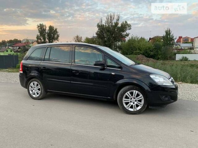 Черный Опель Зафира, объемом двигателя 1.8 л и пробегом 198 тыс. км за 6900 $, фото 5 на Automoto.ua