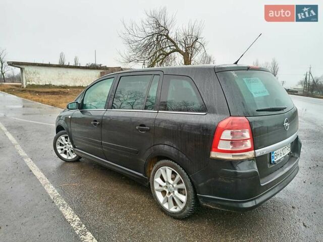 Чорний Опель Зафіра, об'ємом двигуна 1.9 л та пробігом 191 тис. км за 8300 $, фото 8 на Automoto.ua