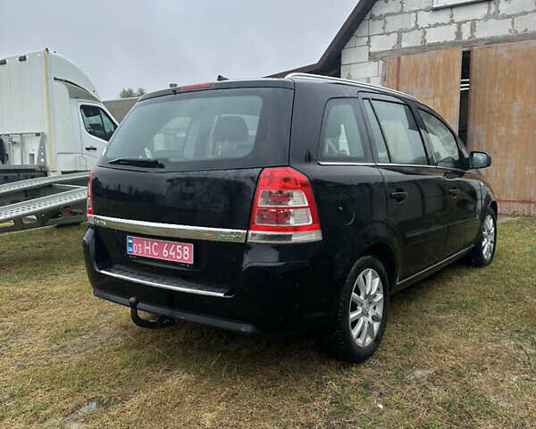 Чорний Опель Зафіра, об'ємом двигуна 1.6 л та пробігом 224 тис. км за 5600 $, фото 3 на Automoto.ua