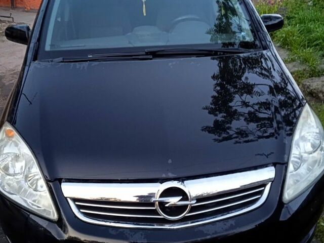Черный Опель Зафира, объемом двигателя 2.2 л и пробегом 145 тыс. км за 7000 $, фото 3 на Automoto.ua