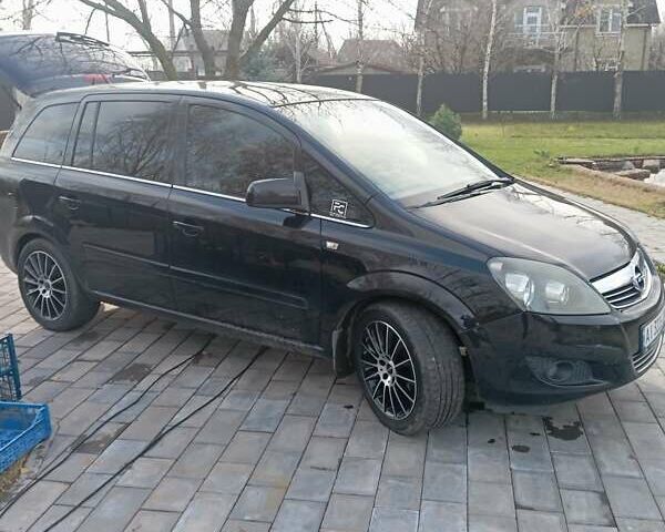 Чорний Опель Зафіра, об'ємом двигуна 1.8 л та пробігом 215 тис. км за 6500 $, фото 3 на Automoto.ua