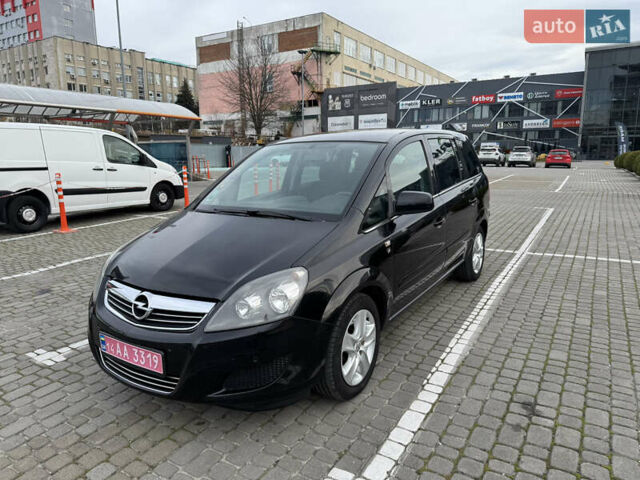 Черный Опель Зафира, объемом двигателя 2.2 л и пробегом 260 тыс. км за 6900 $, фото 8 на Automoto.ua