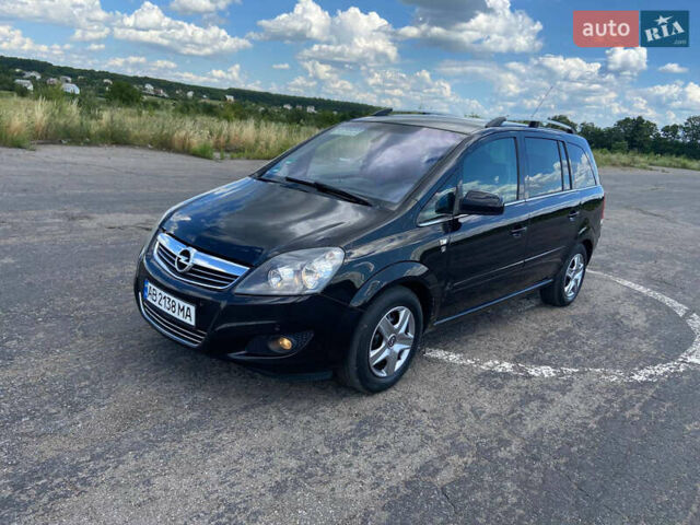 Чорний Опель Зафіра, об'ємом двигуна 1.6 л та пробігом 249 тис. км за 6700 $, фото 14 на Automoto.ua