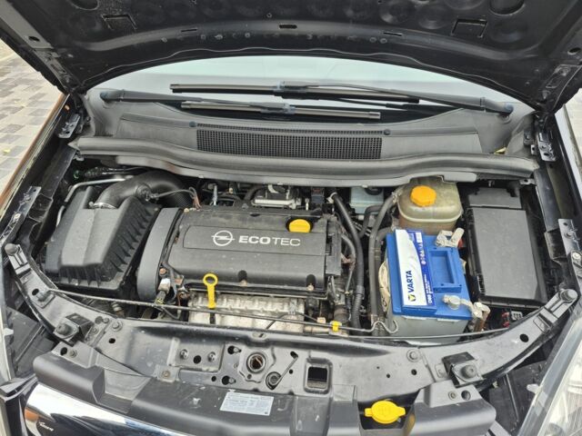 Черный Опель Зафира, объемом двигателя 1.8 л и пробегом 201 тыс. км за 6950 $, фото 18 на Automoto.ua