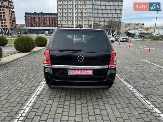 Черный Опель Зафира, объемом двигателя 2.2 л и пробегом 260 тыс. км за 6900 $, фото 5 на Automoto.ua