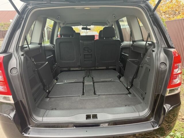 Черный Опель Зафира, объемом двигателя 1.6 л и пробегом 201 тыс. км за 7100 $, фото 19 на Automoto.ua