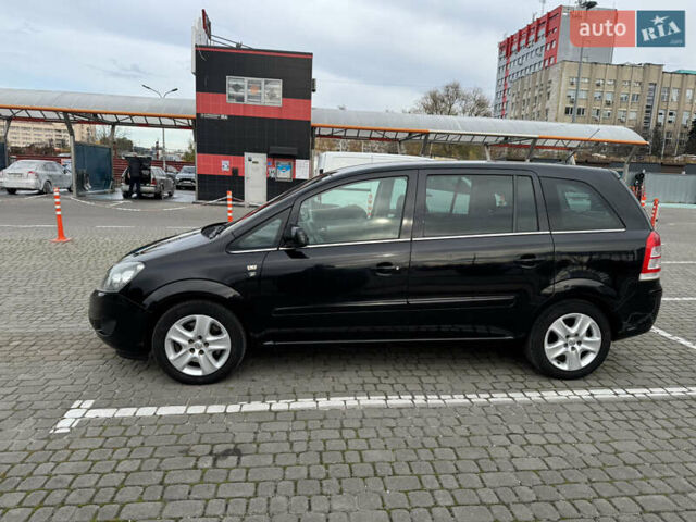 Черный Опель Зафира, объемом двигателя 2.2 л и пробегом 260 тыс. км за 6900 $, фото 7 на Automoto.ua