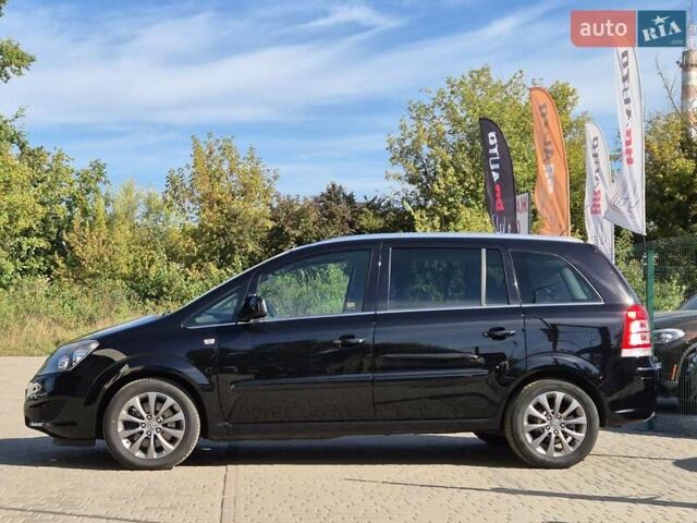 Черный Опель Зафира, объемом двигателя 2.2 л и пробегом 165 тыс. км за 8699 $, фото 11 на Automoto.ua