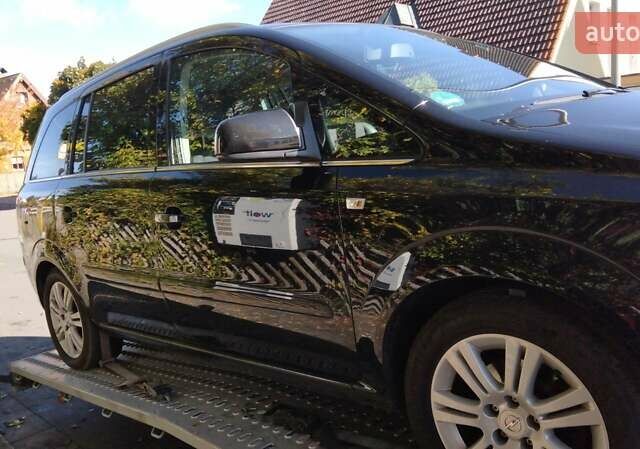 Черный Опель Зафира, объемом двигателя 1.8 л и пробегом 216 тыс. км за 7500 $, фото 10 на Automoto.ua