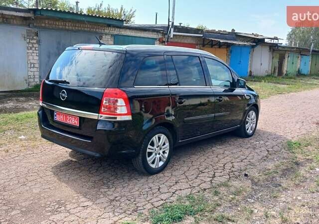 Чорний Опель Зафіра, об'ємом двигуна 1.6 л та пробігом 225 тис. км за 6700 $, фото 7 на Automoto.ua