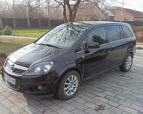 Чорний Опель Зафіра, об'ємом двигуна 1.8 л та пробігом 215 тис. км за 6500 $, фото 18 на Automoto.ua