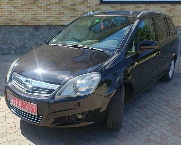 Чорний Опель Зафіра, об'ємом двигуна 1.8 л та пробігом 194 тис. км за 8850 $, фото 16 на Automoto.ua