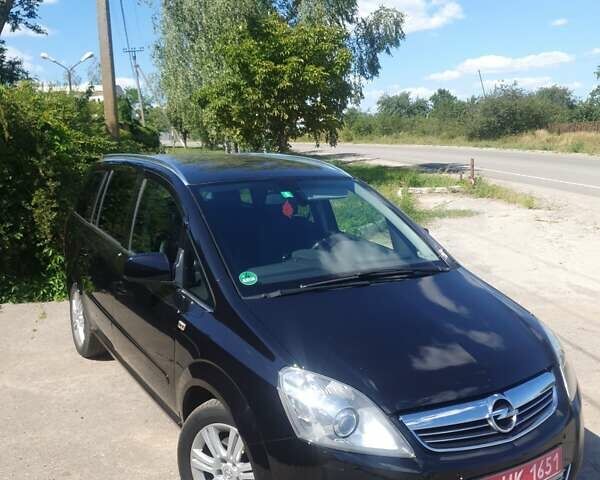 Чорний Опель Зафіра, об'ємом двигуна 1.8 л та пробігом 194 тис. км за 8850 $, фото 10 на Automoto.ua