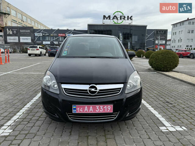 Черный Опель Зафира, объемом двигателя 2.2 л и пробегом 260 тыс. км за 6900 $, фото 1 на Automoto.ua