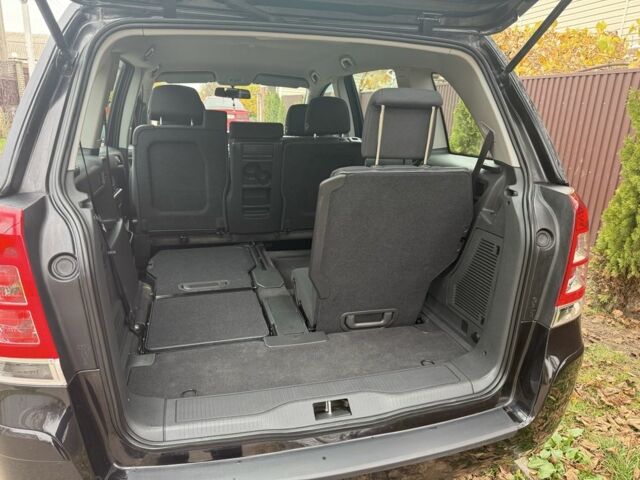 Черный Опель Зафира, объемом двигателя 1.6 л и пробегом 201 тыс. км за 7100 $, фото 18 на Automoto.ua