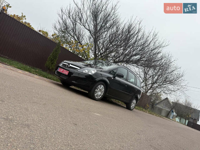 Черный Опель Зафира, объемом двигателя 1.6 л и пробегом 201 тыс. км за 7100 $, фото 16 на Automoto.ua