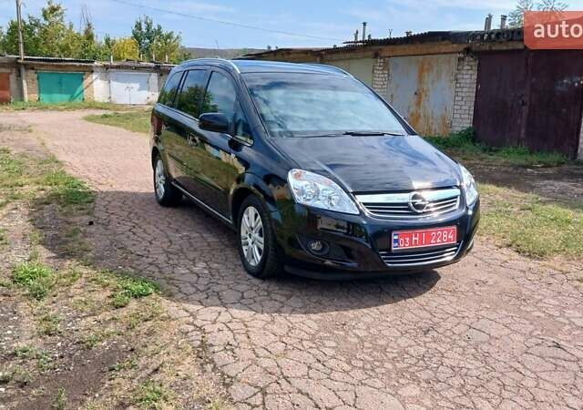 Чорний Опель Зафіра, об'ємом двигуна 1.6 л та пробігом 225 тис. км за 6700 $, фото 11 на Automoto.ua