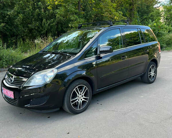 Черный Опель Зафира, объемом двигателя 1.8 л и пробегом 253 тыс. км за 7000 $, фото 11 на Automoto.ua