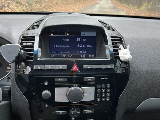 Чорний Опель Зафіра, об'ємом двигуна 1.9 л та пробігом 313 тис. км за 6500 $, фото 10 на Automoto.ua