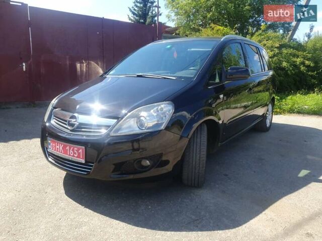 Чорний Опель Зафіра, об'ємом двигуна 1.8 л та пробігом 194 тис. км за 8850 $, фото 6 на Automoto.ua
