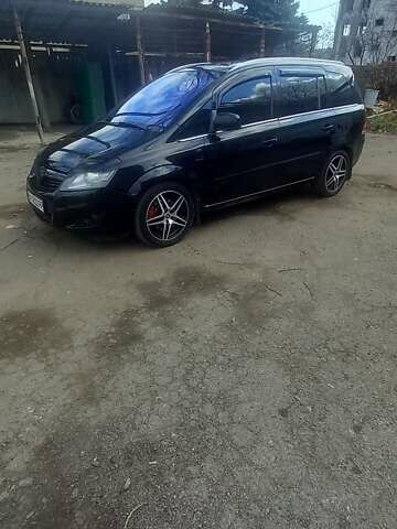 Черный Опель Зафира, объемом двигателя 1.91 л и пробегом 370 тыс. км за 5500 $, фото 1 на Automoto.ua