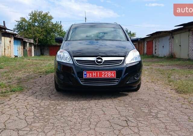 Чорний Опель Зафіра, об'ємом двигуна 1.6 л та пробігом 225 тис. км за 6700 $, фото 1 на Automoto.ua