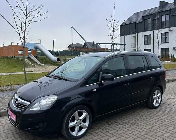 Чорний Опель Зафіра, об'ємом двигуна 1.8 л та пробігом 220 тис. км за 7000 $, фото 10 на Automoto.ua