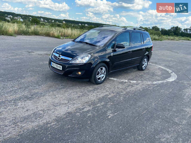 Чорний Опель Зафіра, об'ємом двигуна 1.6 л та пробігом 249 тис. км за 6700 $, фото 7 на Automoto.ua