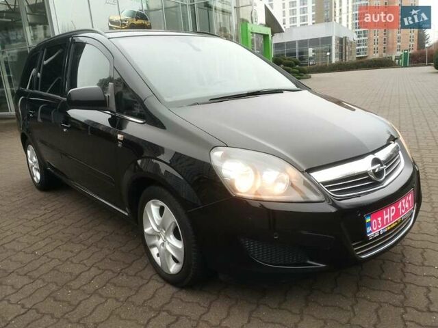 Черный Опель Зафира, объемом двигателя 1.7 л и пробегом 244 тыс. км за 7650 $, фото 8 на Automoto.ua