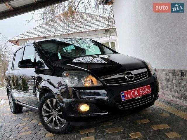 Черный Опель Зафира, объемом двигателя 1.6 л и пробегом 245 тыс. км за 5800 $, фото 7 на Automoto.ua