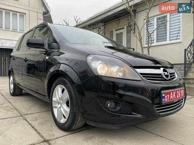 Черный Опель Зафира, объемом двигателя 1.7 л и пробегом 260 тыс. км за 6999 $, фото 5 на Automoto.ua